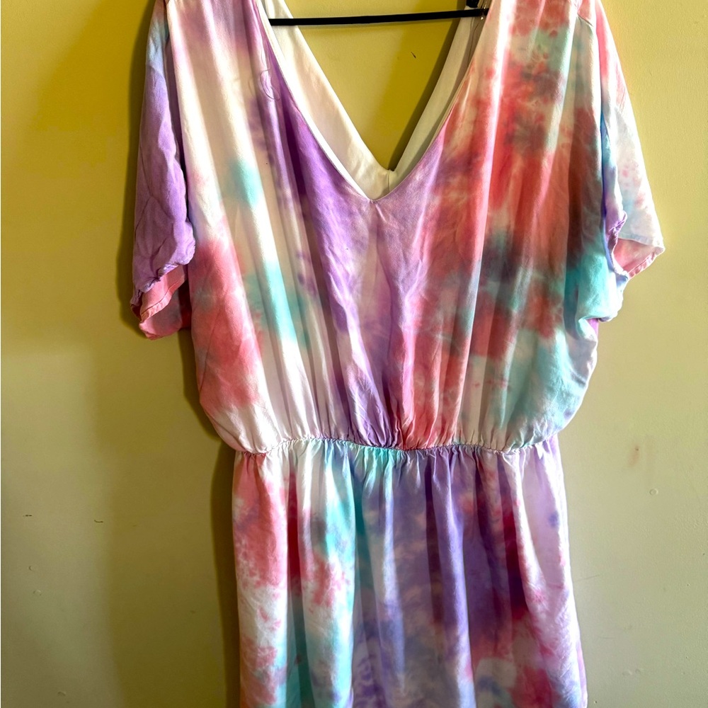 Tye dye boutique dress.